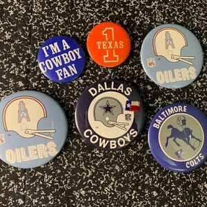 Vintage Texas Pins 